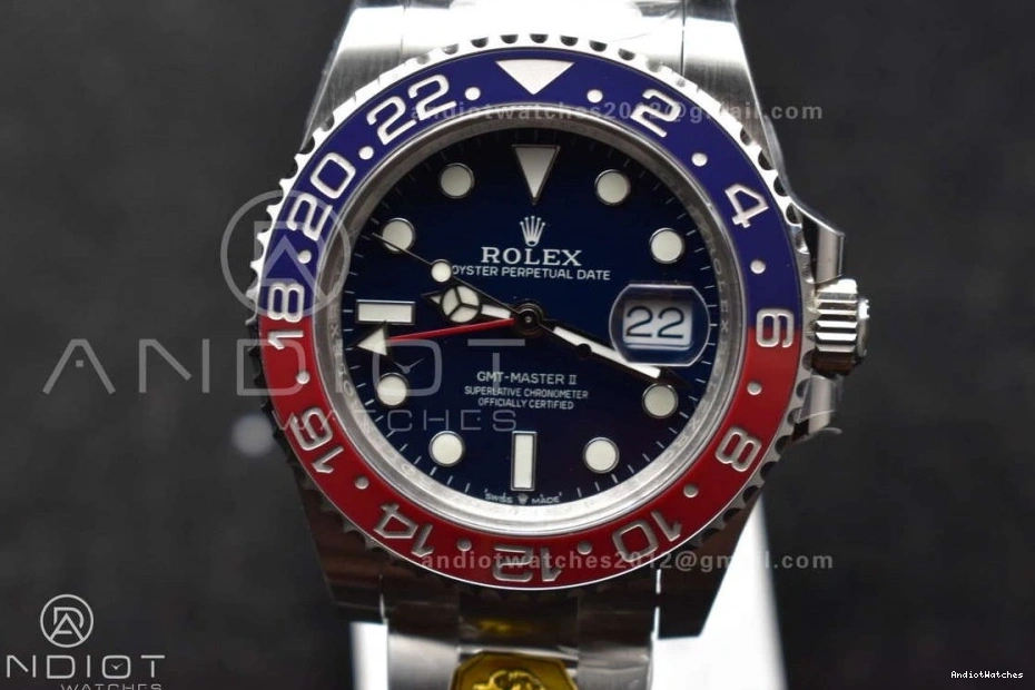 Dial Best 929 Factory Bold II Bracelet Gain Oyster 126719 BLRO 1:1 CHS Gold VR3285 Master GMT Weight Edition on Black 0215